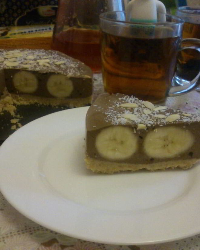 Рецепт бананового десерта