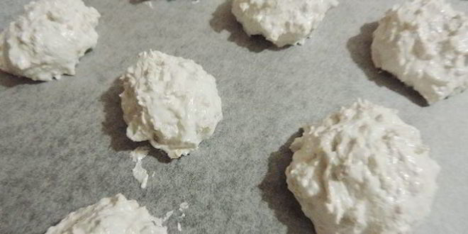 Рецепт арахисового и кокосового заварного безе