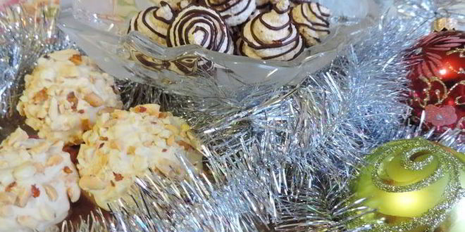 Рецепт арахисового и кокосового заварного безе