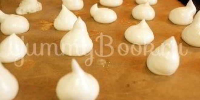 Рецепт безе привидения к хэллоуину