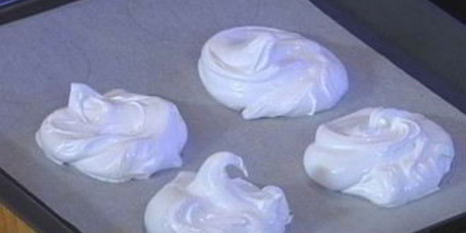 Рецепт безе с клубникой