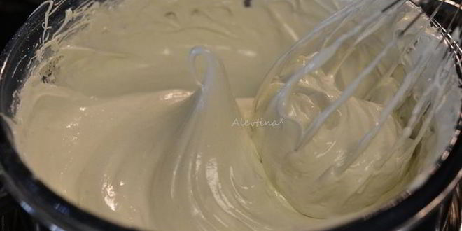 Рецепт безе с подогревом