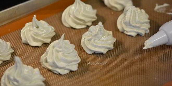 Рецепт безе с подогревом