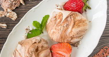 Рецепт Безе с шоколадом