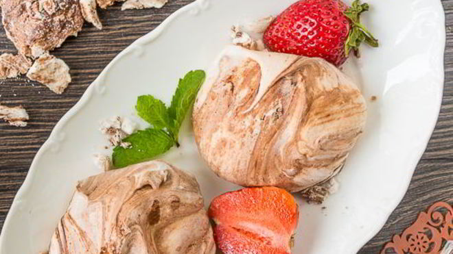 Рецепт безе с шоколадом