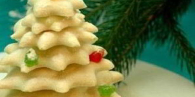 Рецепт елочки из безе