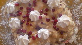 Рецепт Графских развалин из безе