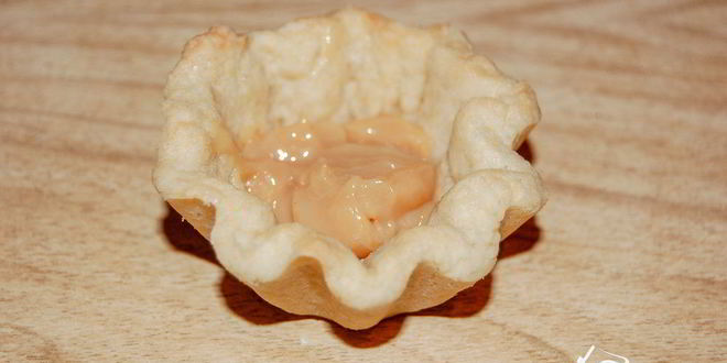 Рецепт корзиночек с безе