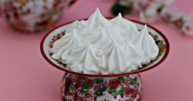 Рецепт Крема мокрое безе для украшения