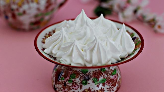 Рецепт крема мокрое безе для украшения