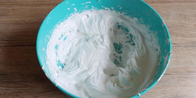 Рецепт крема мокрое безе для украшения