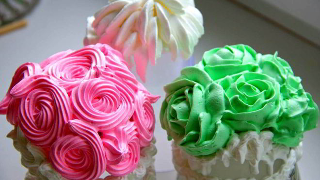 Рецепт крема мокрое безе