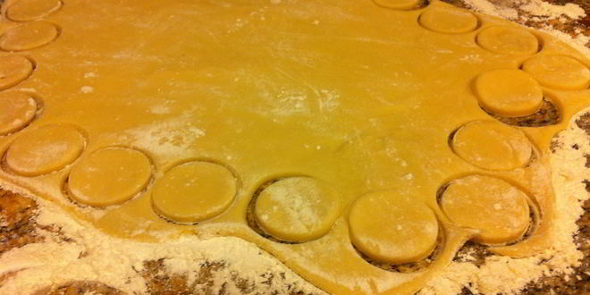 Рецепт печений-безе с черной смородиной