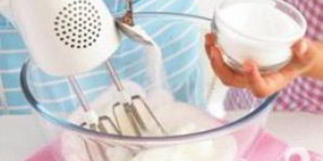 Рецепт разноцветного безе