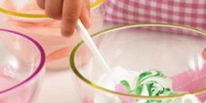 Рецепт разноцветного безе