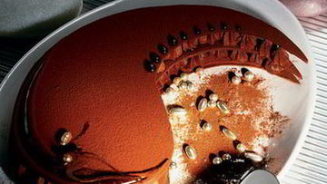 Рецепт Шоколадного безе с пряным кремом