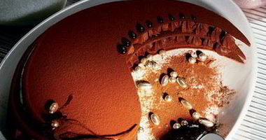 Рецепт Шоколадного безе с пряным кремом