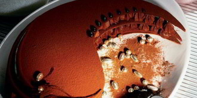 Рецепт Шоколадного безе с пряным кремом