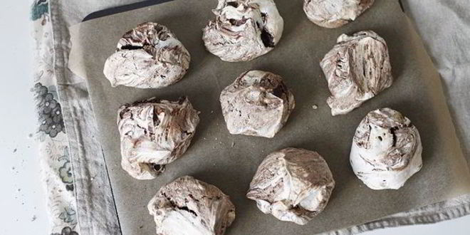 Рецепт шоколадных безе