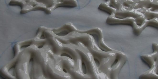 Рецепт снежной елки из безе