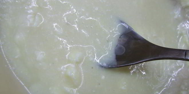 Рецепт снежной елки из безе