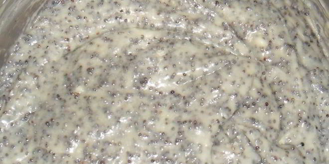 Рецепт торта-безе с маково-сливочным кремом