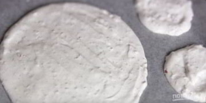 Рецепт торта-безе с масляным кремом