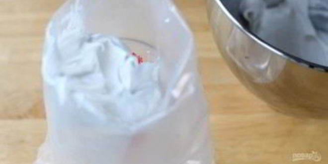 Рецепт цветного безе