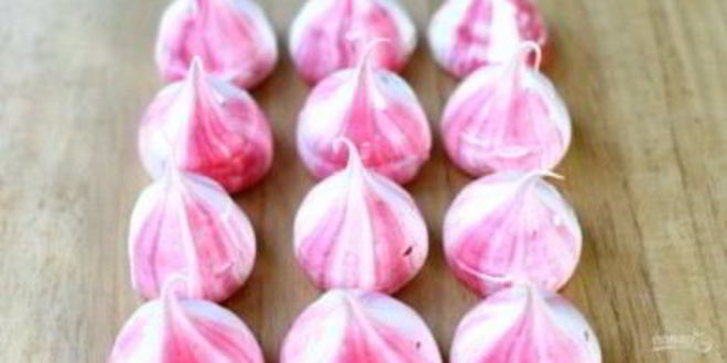 Рецепт цветного безе