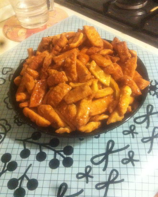 Рецепт чак-чака на молоке