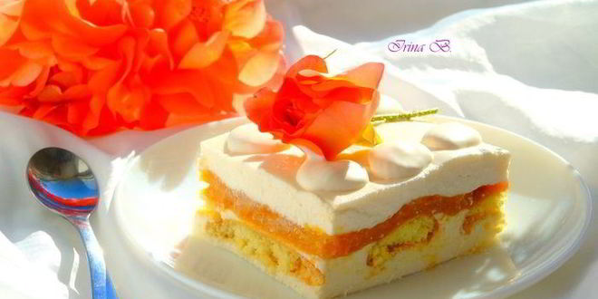 Рецепт десерта абрикосово-творожный