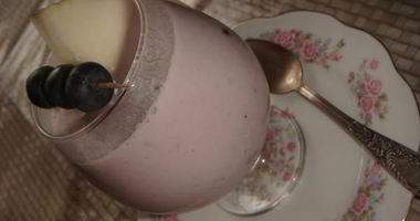 Рецепт Десерта из голубики и дыни