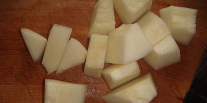 Рецепт десерта из голубики и дыни