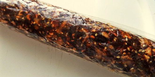 Рецепт фруктово-ореховой колбаса