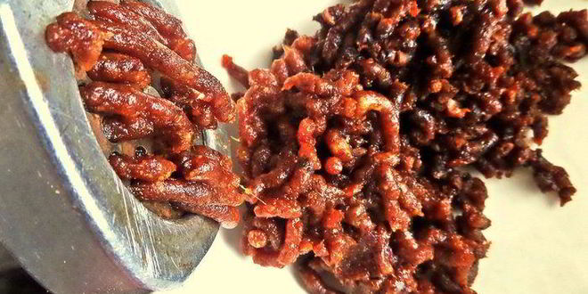 Рецепт фруктово-ореховой колбаса