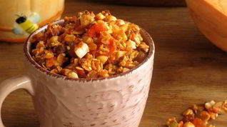 Рецепт Гранолы осенней с тыквой