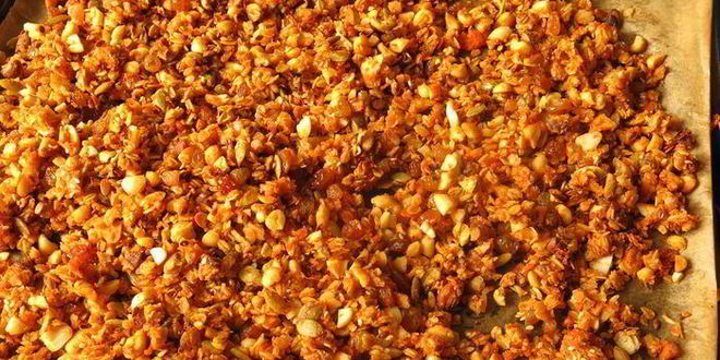 Рецепт гранолы осенней с тыквой