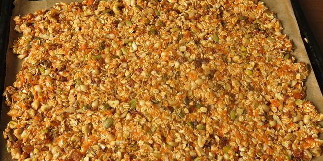 Рецепт гранолы осенней с тыквой