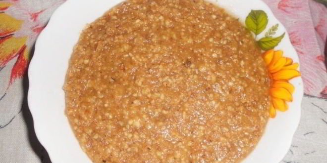 Рецепт Азербайджанской халвы из муки