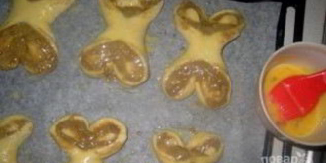 Рецепт булочек облитых халвой