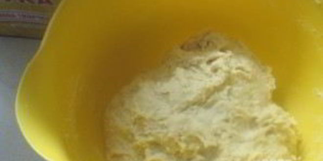 Рецепт булочек облитых халвой