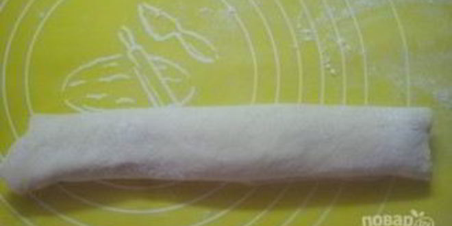 Рецепт булочек облитых халвой