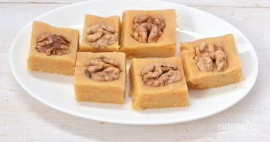 Рецепт Чеченской халвы