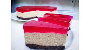 Рецепт Чизкейка с халвой без выпечки