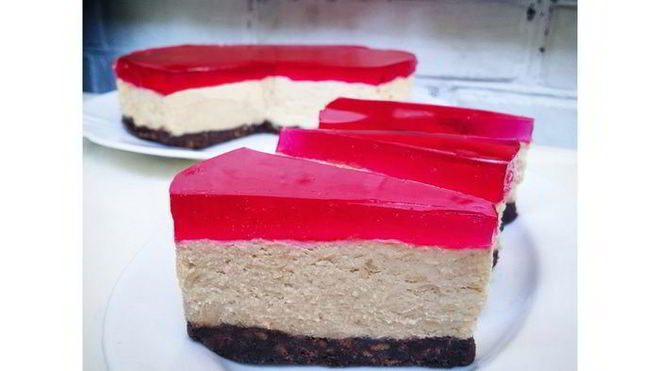 Рецепт чизкейка с халвой без выпечки