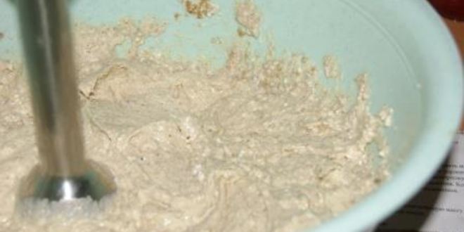 Рецепт чизкейка с халвой и карамельными яблочками