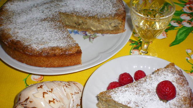 Рецепт чизкейка с халвой