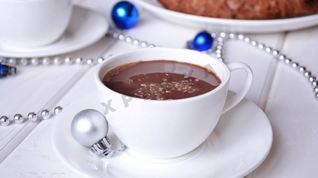 Рецепт Горячего шоколада с халвой