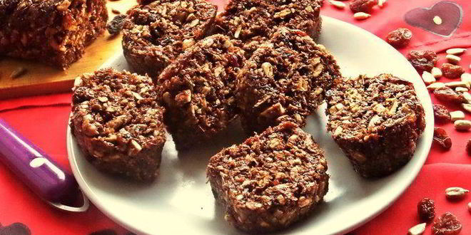 Рецепт халвы шоколадной с отрубями и семечками