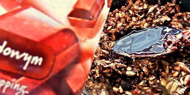 Рецепт халвы шоколадной с отрубями и семечками